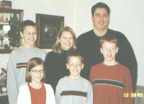 Clockwise from top left: Sam, Ben, Jessie, & Grace Sincock